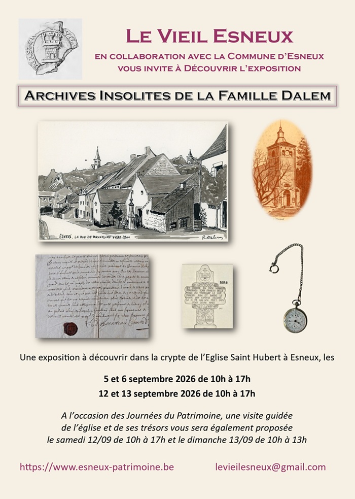 Exposition Archives Insolites de la famille Dalem